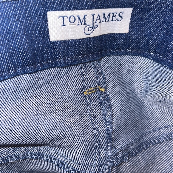 Blue Delta Men’s Custom Made Tom James Indigo Denim Jean Size 32 with 30” Inseam - Picture 6 of 11